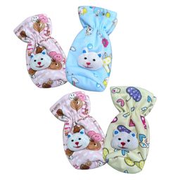 Chinmay Kids Soft Baby Feeding Bottle Cover | Pouch Closure 240ml | Nursery Print (Pack of 4)-image-28