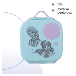 b.box Disney Frozen Mini Lunchbox for Kids - 1L Capacity, Adjustable Divider, Flexi Fruit Holder, BPA-Free - Multicolor-picture-6