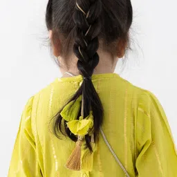 Tiber Taber Girl Green Lurex Paraandi-image-33