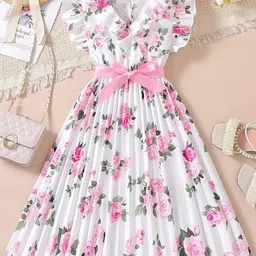 YK Girls Pink Dresses-picture-49