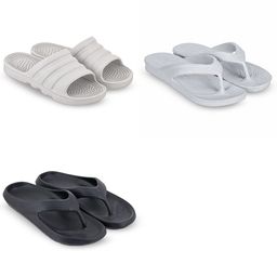 Feel alive Set of 3 Ultra-Comfortable Lightweight Thong Flip-Flops & Sliders-picture-41