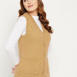 Zigo Women Cable Knit Cardigan-image-76