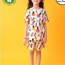 YK Girls Printed Night suit-picture-16