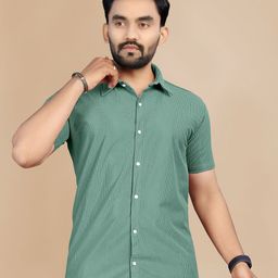 VS MALL Men Classic Casual Shirt-image-67