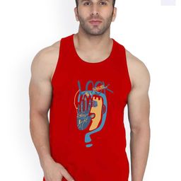 SLOWLORIS Men Pack Of 2 Printed Gym Vests-picture-7