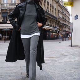 H&M Flared Tailored Trousers-image-53