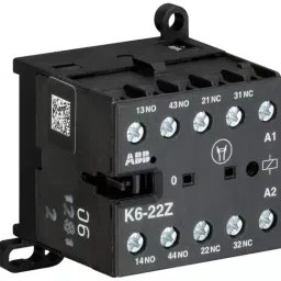 ABB 52.5 mm 4 Pole Mini Contactor K6-40E-48