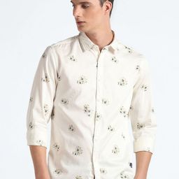 Flying Machine Men Opaque Printed Casual Shirt-picture-31