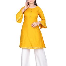 Muhuratam Girls Printed Kurta Set-picture-31