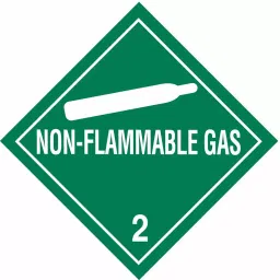 BRADY DOT Container Label Non-Flammable Gas (Pack of 500), 6R694-image-20