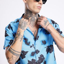 UNRL Conversational Printed Relaxed Fit Casual Shirt-image-37