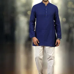 TATTVA Men Floral Printed Kurta-image-65