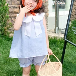 LULU & SKY Girls Top with Shorts-image-56