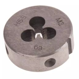 RS PRO Thread Die M3x0.5 mm Pitch 25 mm od, 6680716-44
