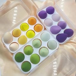 basicare Set Of 8 Beauty Blender With Egg Box-54
