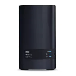 Western Digital Network Attached Storage My Cloude EX2 Ultra 0TB Diskless Black WDBVBZ0000NCH-BESN-14