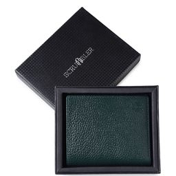 Scrumbler Men Textured Leather Two Fold Wallet with SIM Card Holder-1