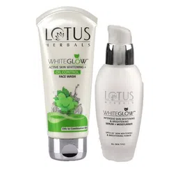 Lotus Herbals Set Of 2 Whiteglow Oil Control Face Wash 100 g & Intensive Serum 30 ml-17