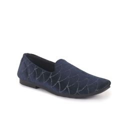 FAUSTO Men Velvet Ethnic Juttis Mojaris for Wedding-43