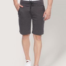 Van Heusen Athleisure Men Solid Smart Tech Easy Stain Release Knit Shorts-17