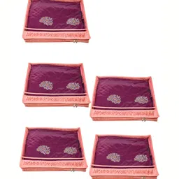 Ajabh Peach-Coloured Set of 5 Water Resistant Multi-Utility Organisers image 1