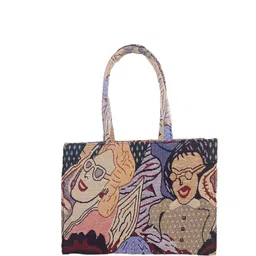 Shanaya Trends Printed Structured Tote Bag image 4
