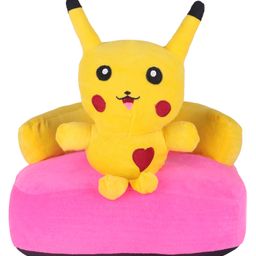 KIDS WONDERS PICKACHU Theme Sofa Chair - Yellow-17