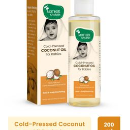 Mother Sparsh Baby Cold Pressed Coconut Oil - 200 ml-image-20