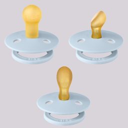 BIBS Bibs Try-It-Collections Latex All 3 Size 1 Pack 3 - Baby Blue-image-5
