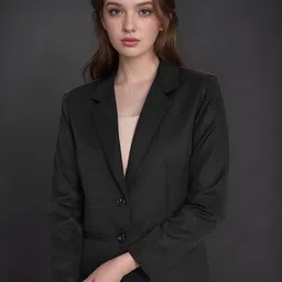 Rocksy Long Sleeve Single Breasted Formal Blazer-41