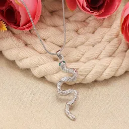 Vientiq Silver-Plated Antique Necklace-picture-17