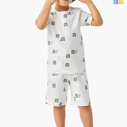 Juniors by Babyshop Set Of 2 Boys Printed T-shirt with Shorts-7