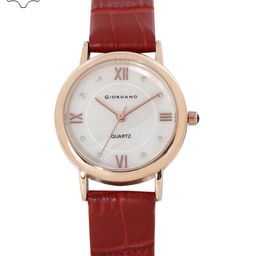 GIORDANO Women White Analogue Watch 2807-02-6