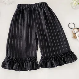 LULU & SKY Girls High-Rise Pleated Culottes Trousers-picture-43