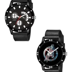 TARIDO Men Pack of 2 Dial & Bracelet Style Straps Analogue Watch TD1045SL01_TD1205SL01-16