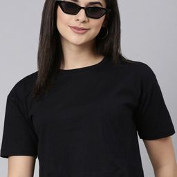 Kryptic Women Drop-Shoulder Sleeves T-shirt-image-40