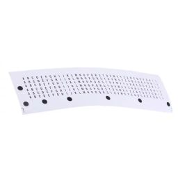 RS PRO Black Self Adhesive Letters, 4 mm Character Height Model No 4453874-image-10