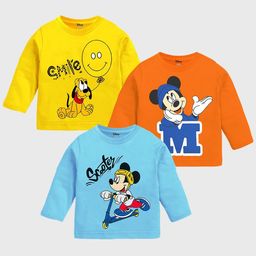 Disney By Miss and Chief Boys 3 Printed Applique T-shirt-image-9