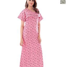 ANKONA Printed Maxi Nightdress-image-73