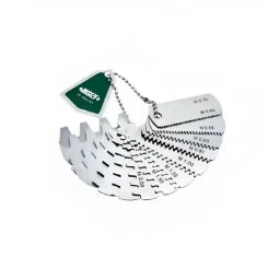 Insize Hardened Stainless Steel Gear Tooth Pitch Gage 5-12 mm Range, 4860-212-59