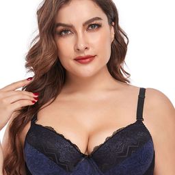 LULU & SKY Floral Bra Medium Coverage Lightly Padded-image-21