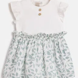 Chicco Tropical Print A-Line Dress-image-85