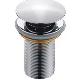 Aquieen 76.2 mm (3 Inch) Brass Silver Full Threaded Pop Up Waste Coupling Each of 1 Piece-image-69