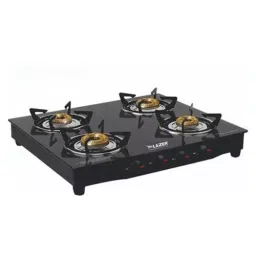 Lazer Ruby 4 Burner Cooktop (Black)-60