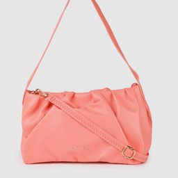 Caprese Pink Solid Shoulder Bag-image-70