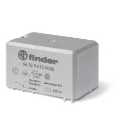 Finder PCB Mount Relay 120 V AC Coil 30 A Switching Current, 662281200000 (Pack of 10 Pcs)-picture-23