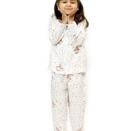 Snuggly Spaces Kids Printed Night suit-image-28