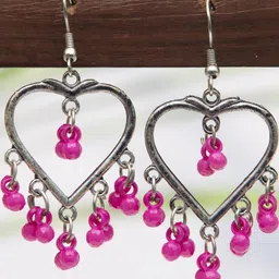 Creative Frogs Silver-Plated Alloy Drop Earrings-image-48