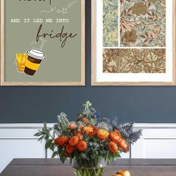 WALLLANE Brown Wood Wall Art-picture-28