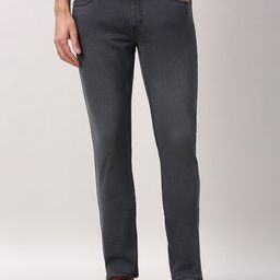 Peter England Casuals Men Slim Fit Mid-Rise Clean Look Light Fade Non Stretchable Jeans-picture-21